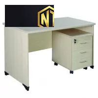 BÀN LÀM VIỆC CÓ HỘC TỦ TIỆN LỢI VÀ BÁNH XE ĐẨY CHẤT LƯỢNG
